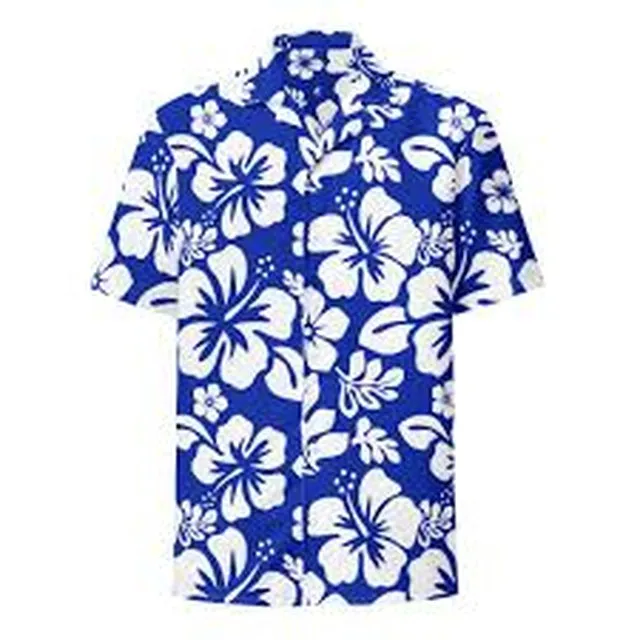 Royal Hibiscus Hawaiian Shirt